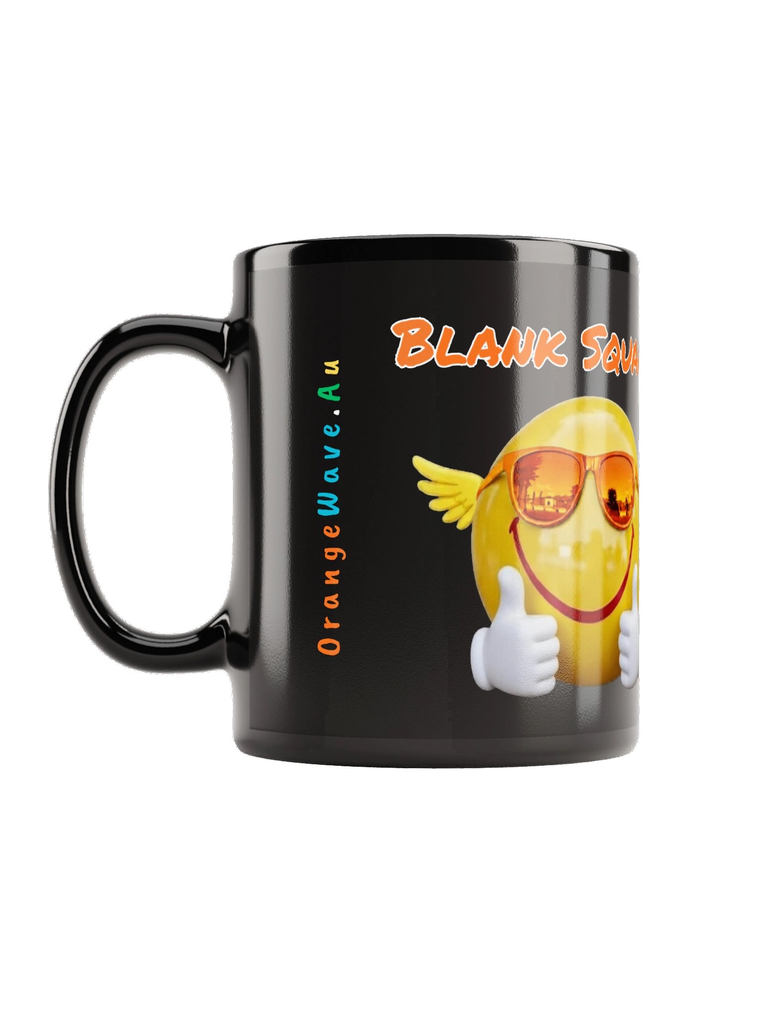 Blank Square Protest Smiley Mug product image (2)