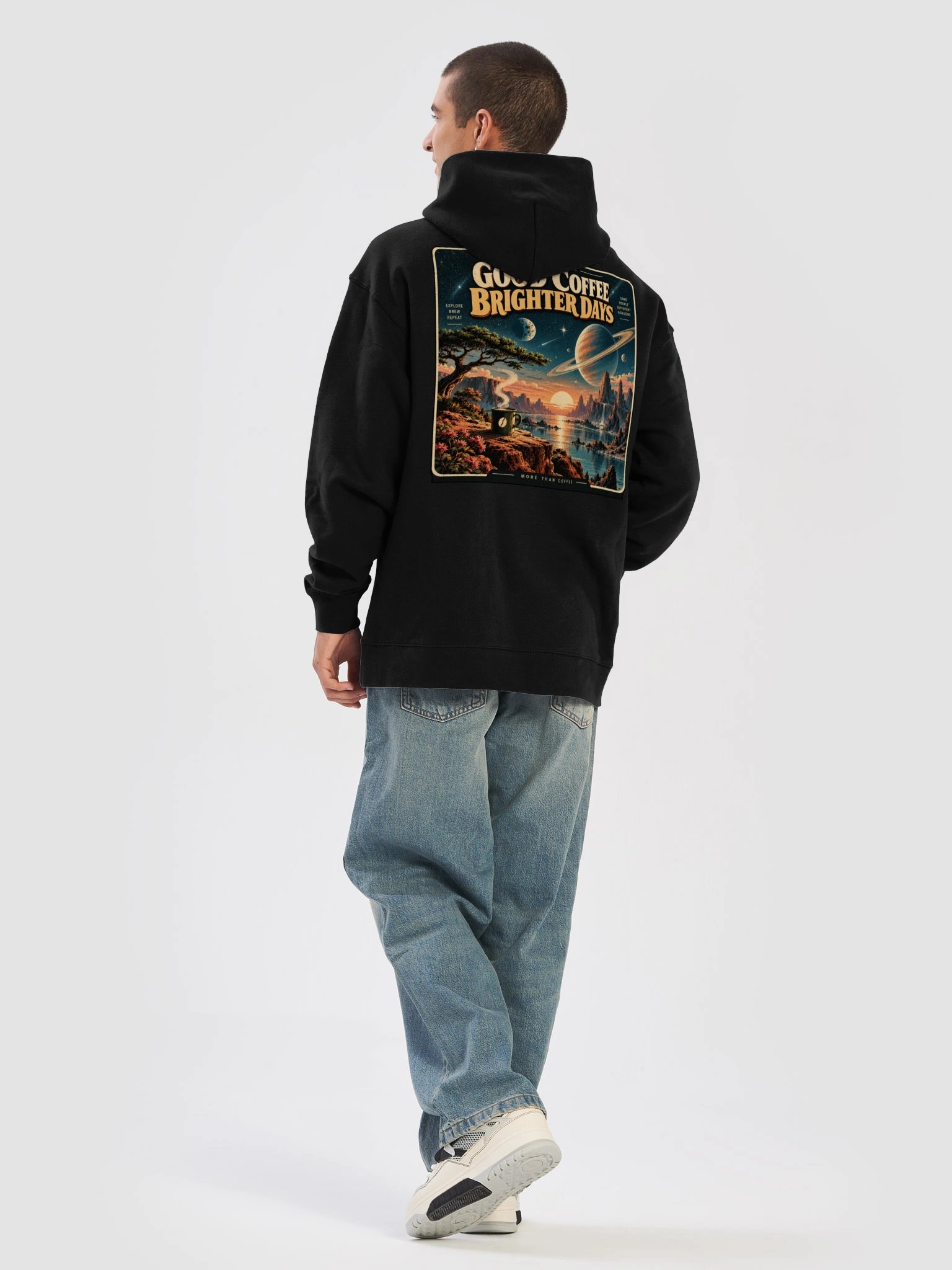 Good Coffee, Brighter Days – Men’s Hoodie product image (42)