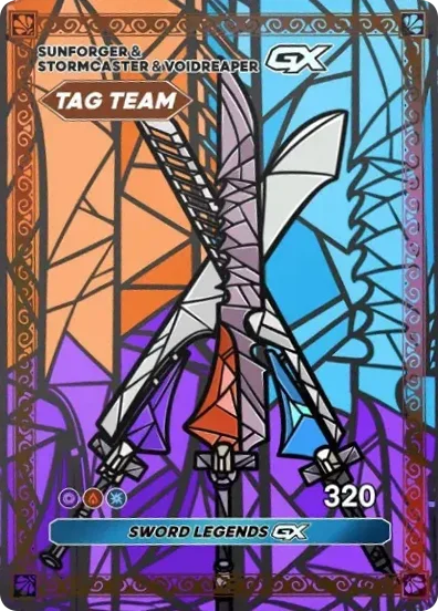 Sunforger & Stormcaster & Voidreaper GX Collector Card [Preorder] product image (1)