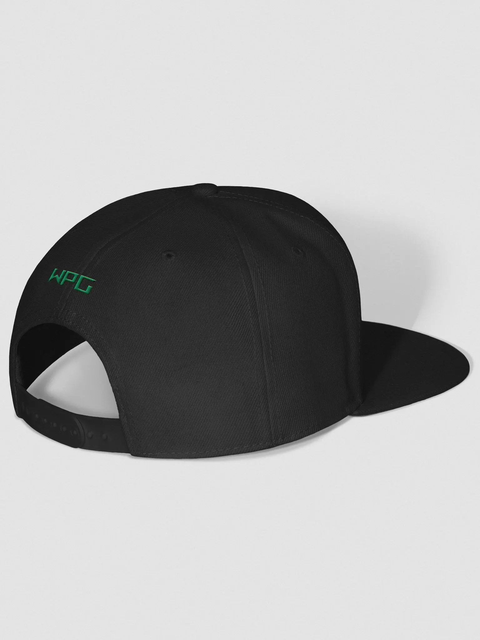 WPG Green Emblem Wool Snapback product image (4)