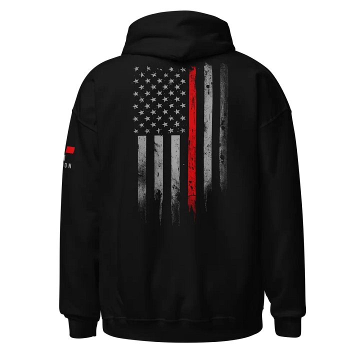 Thin Red Line Flag 3.0 Hoodie product image (1)