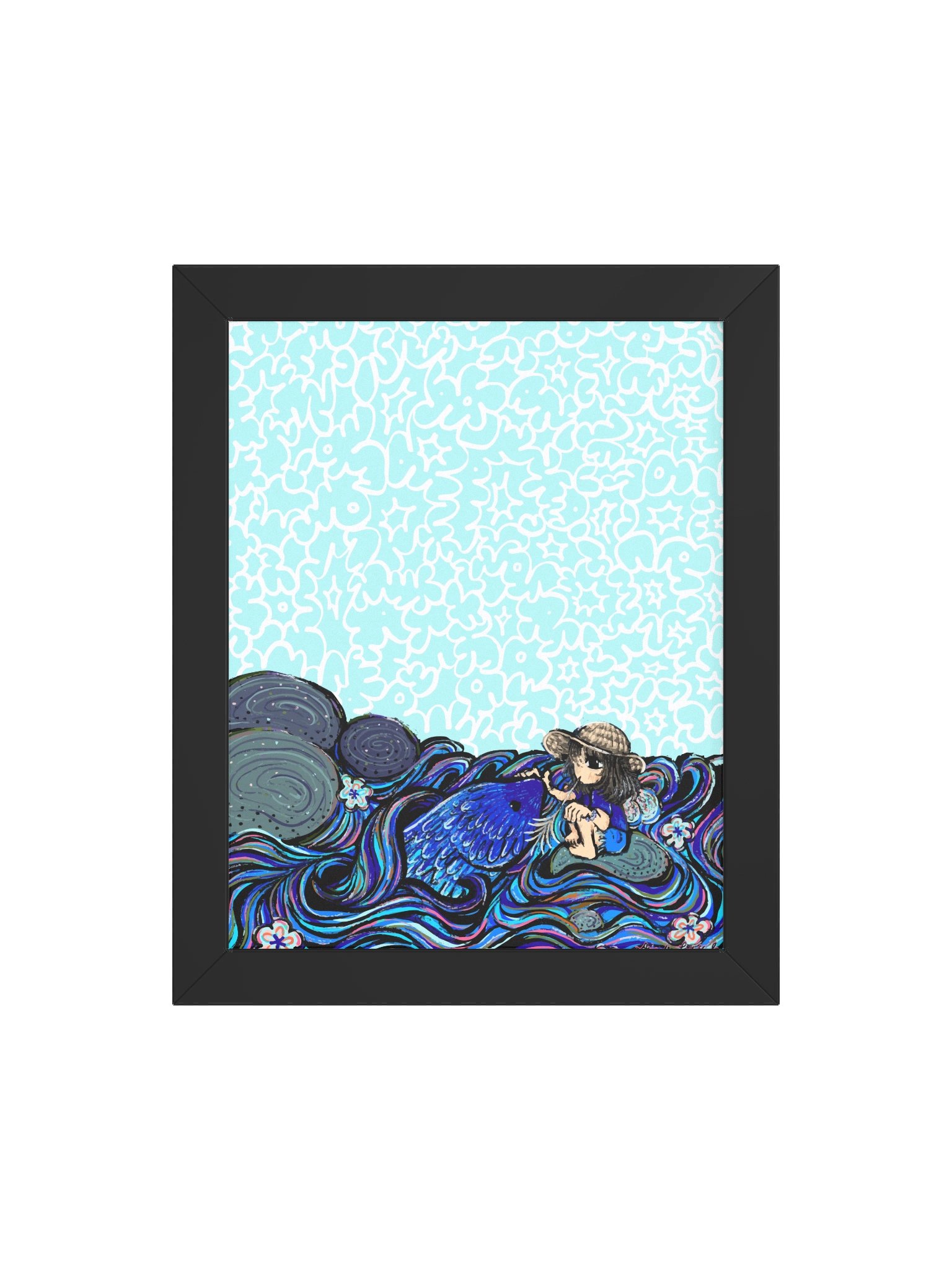 Framed "Lay" Print product image (4)