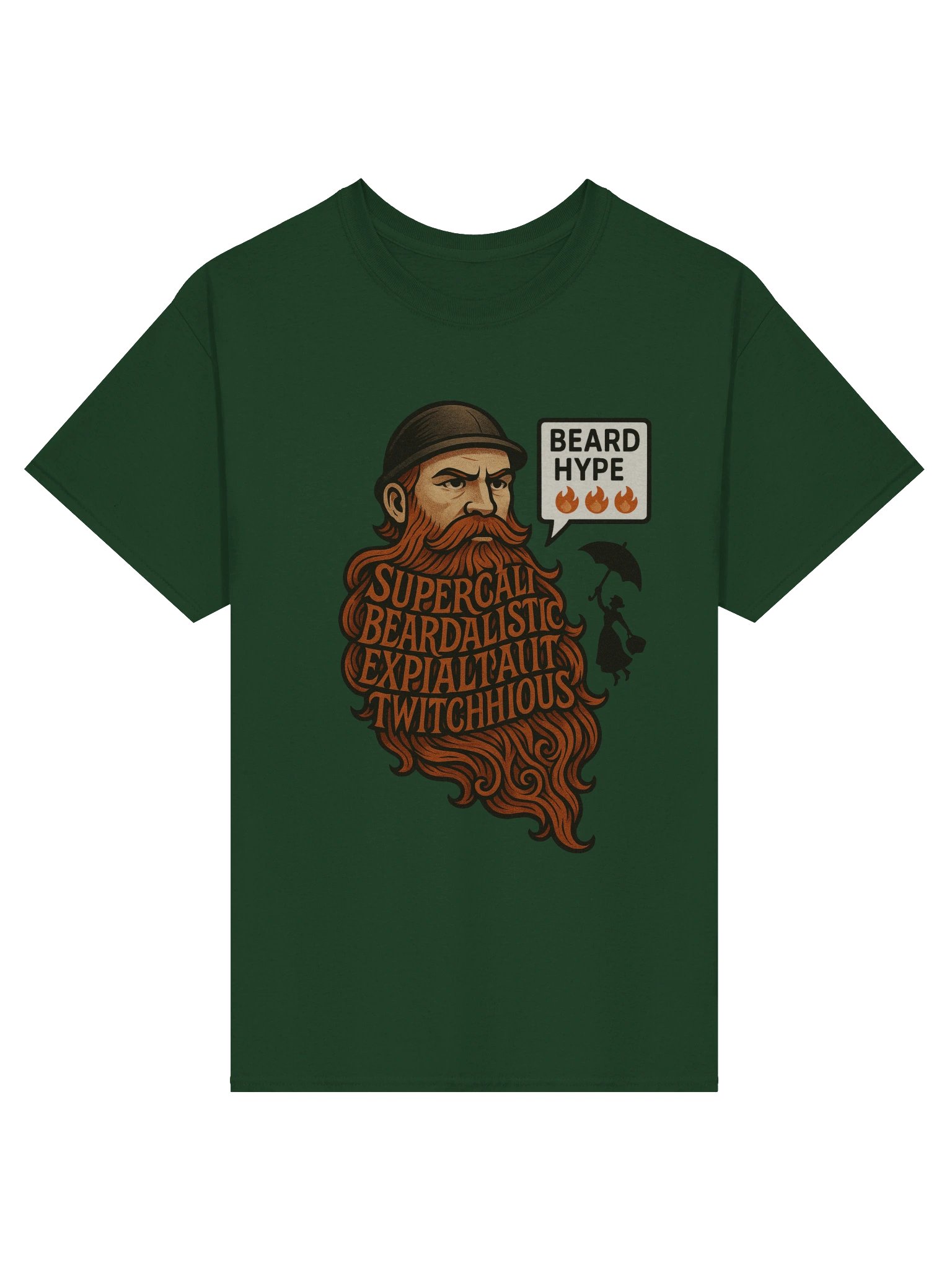 Supercalibeardalistic Twitch-Hype Shirt product image (6)