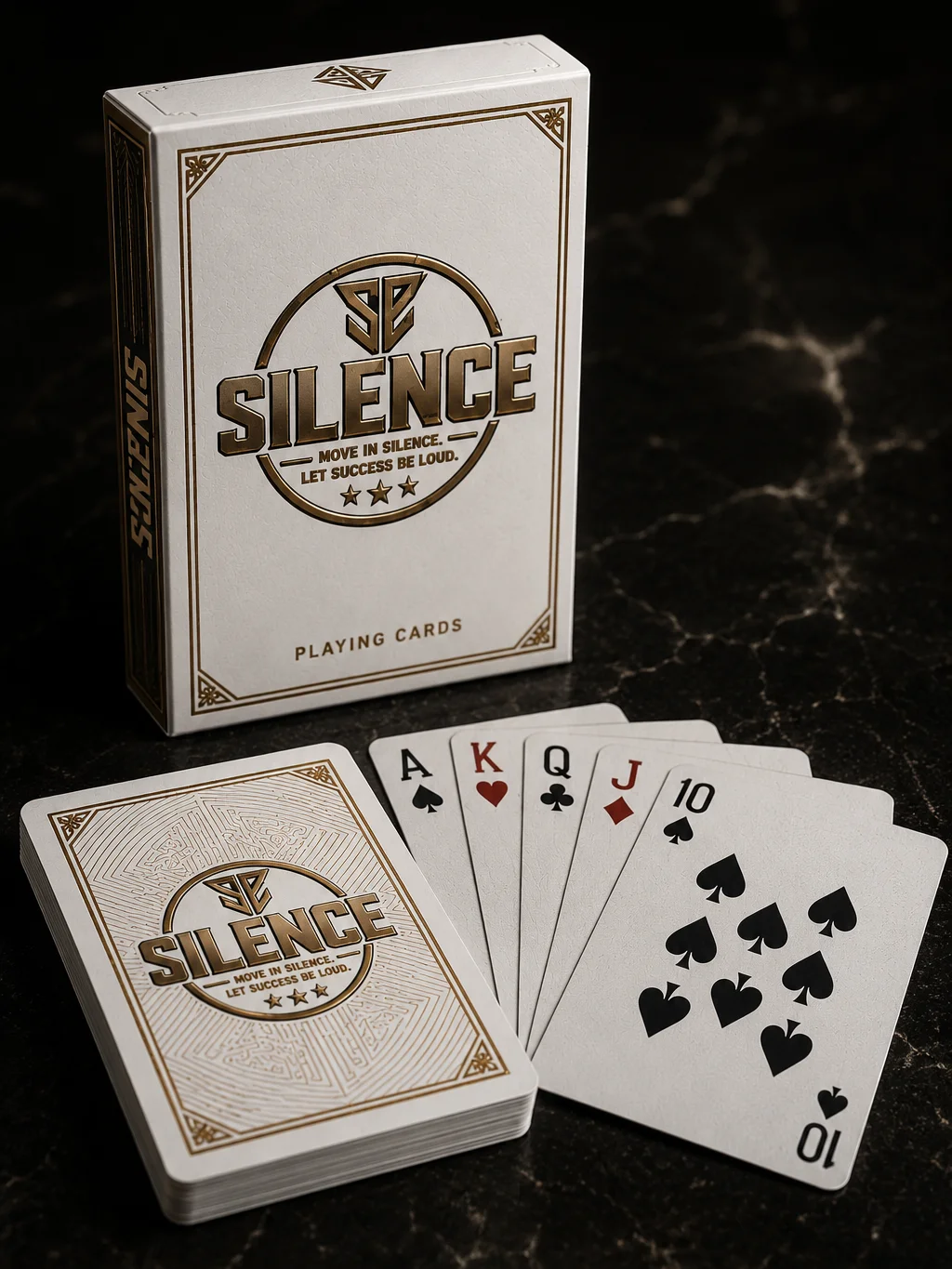 SILENCE Premium Playing Cards product image (1)
