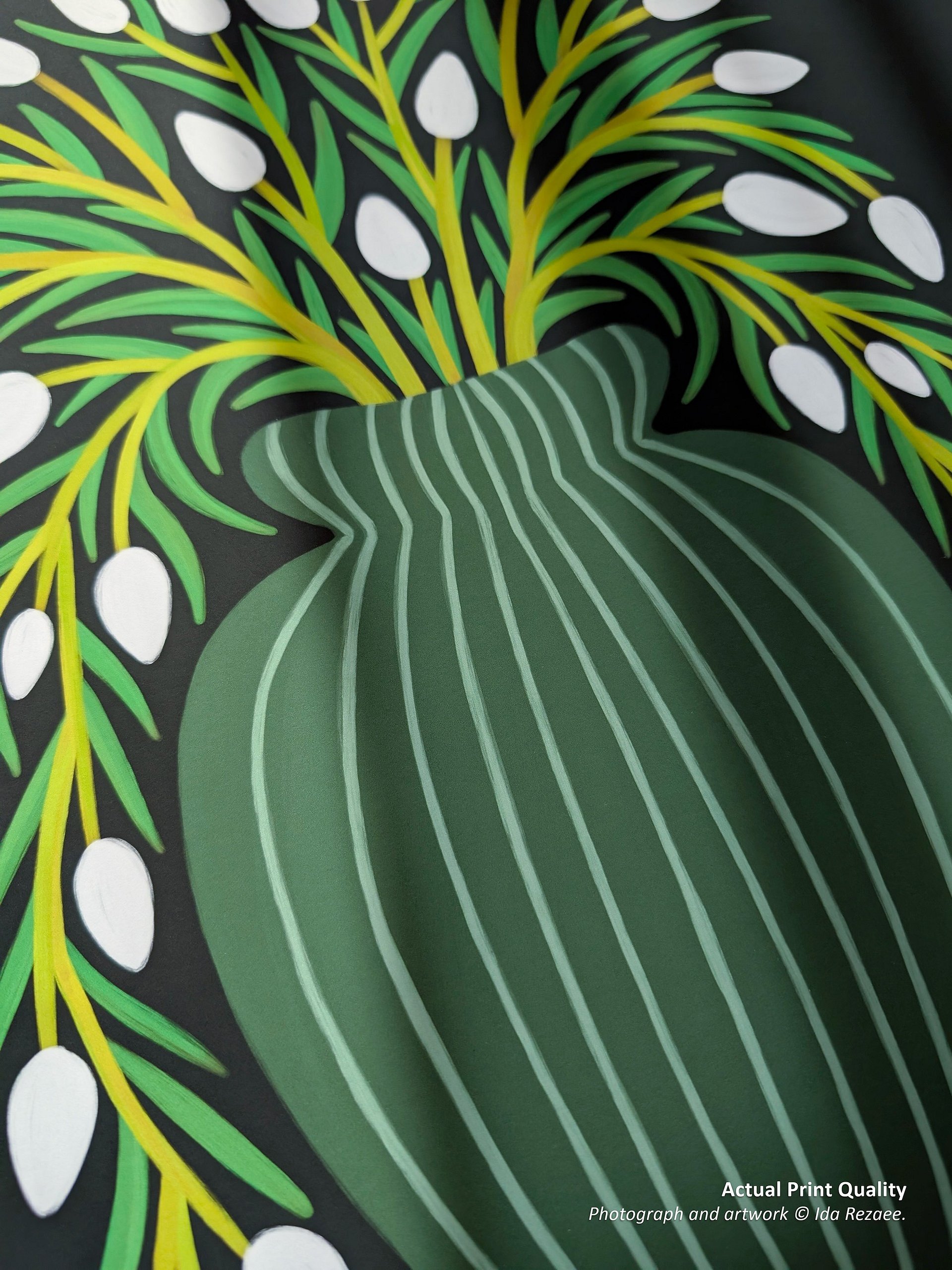 Botanical Print, Plant in Vase Art No.2 product image (4)