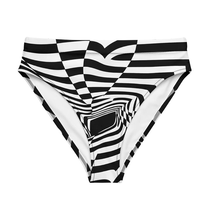 Vortex Illusion Recycled High-Waisted Bikini Bottom product image (1)