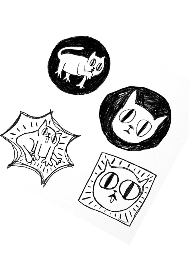 kitty sticker product image (2)