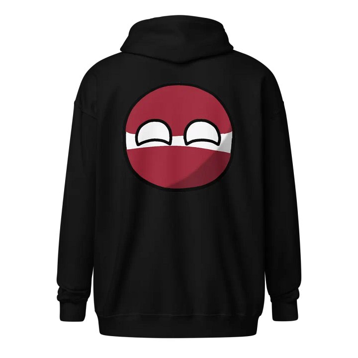 Latvia zip hoodie product image (2)