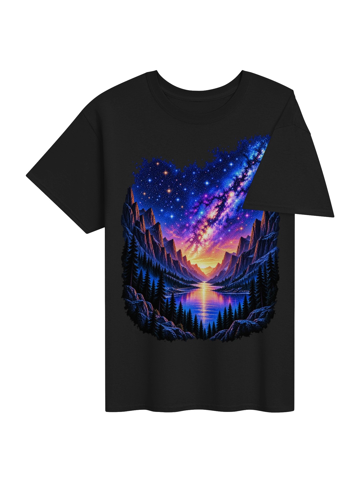 Beyond the Horizon — Cosmic Valley Tee product image (4)