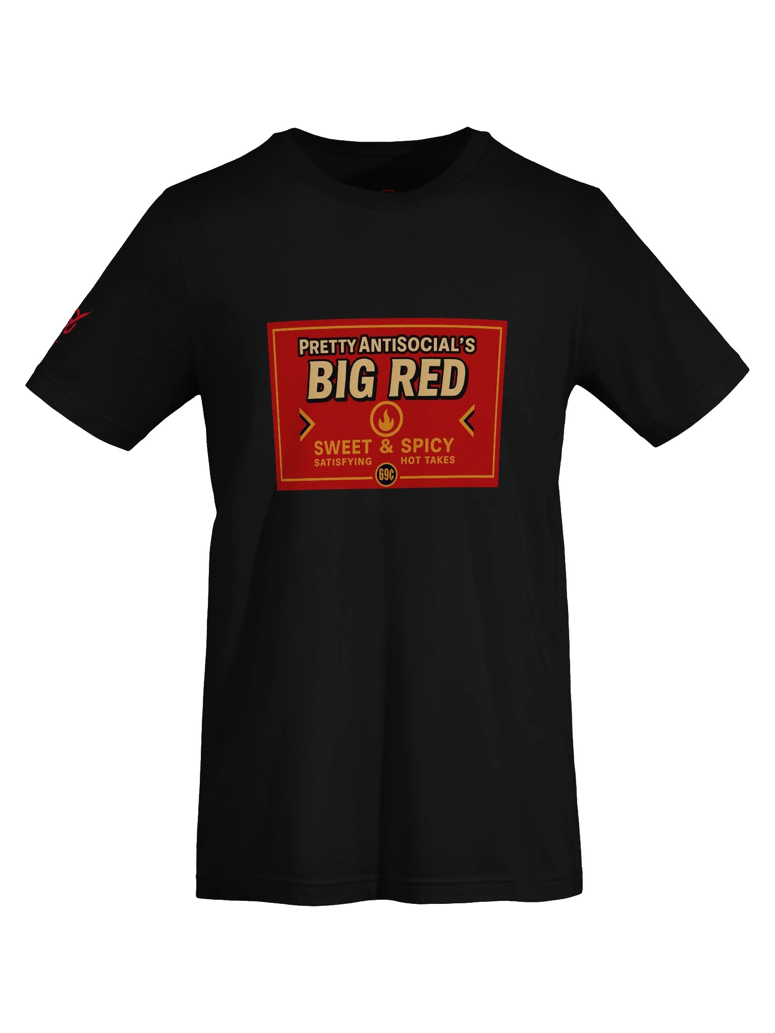 Pretty AntiSocial “BIG RED” Tee product image (7)
