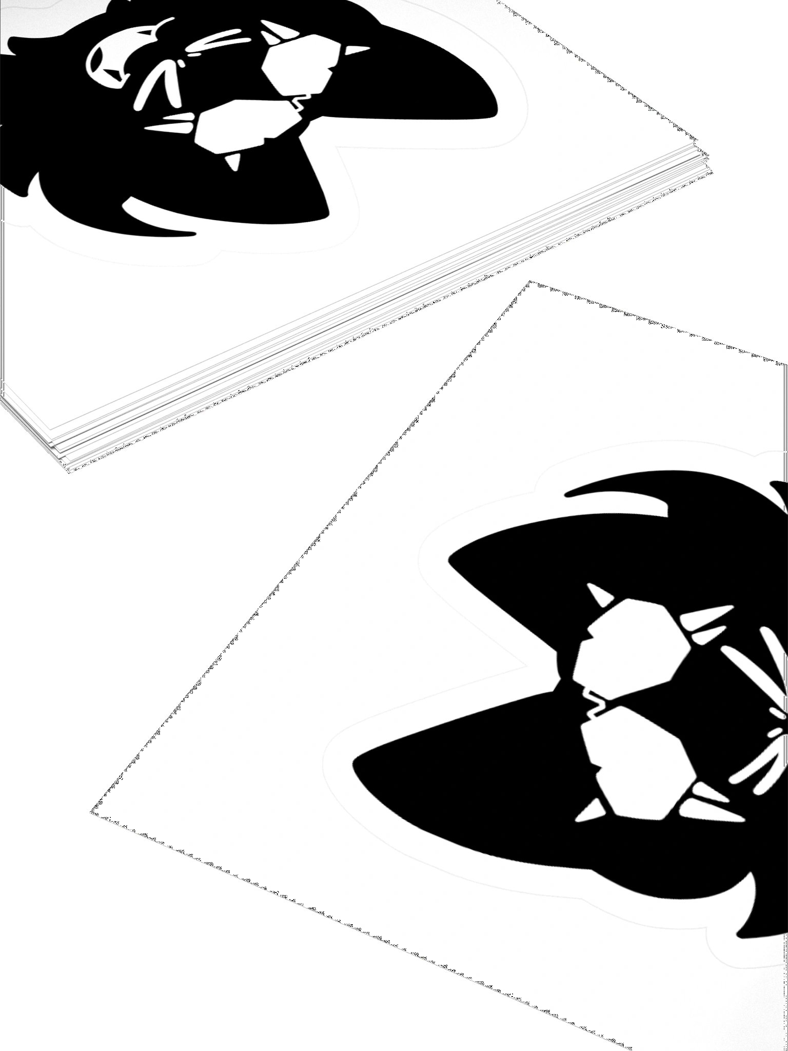 1x Shiro Sticker (w Goggles) product image (11)