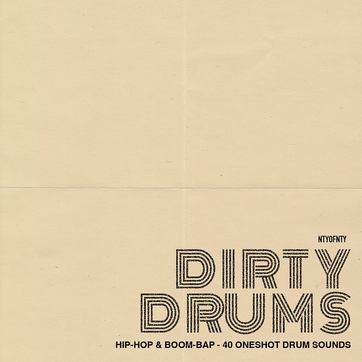 Dirty Drums Hip-hop Boom Bap Drum Kit product image (1)