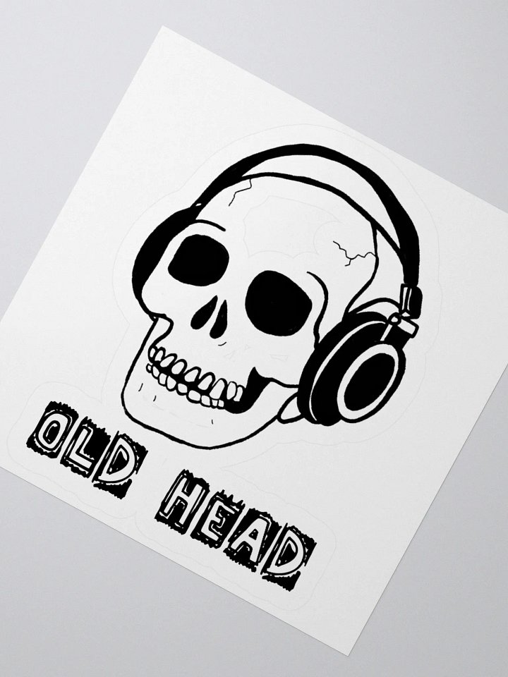 Old Head Sticker product image (4)
