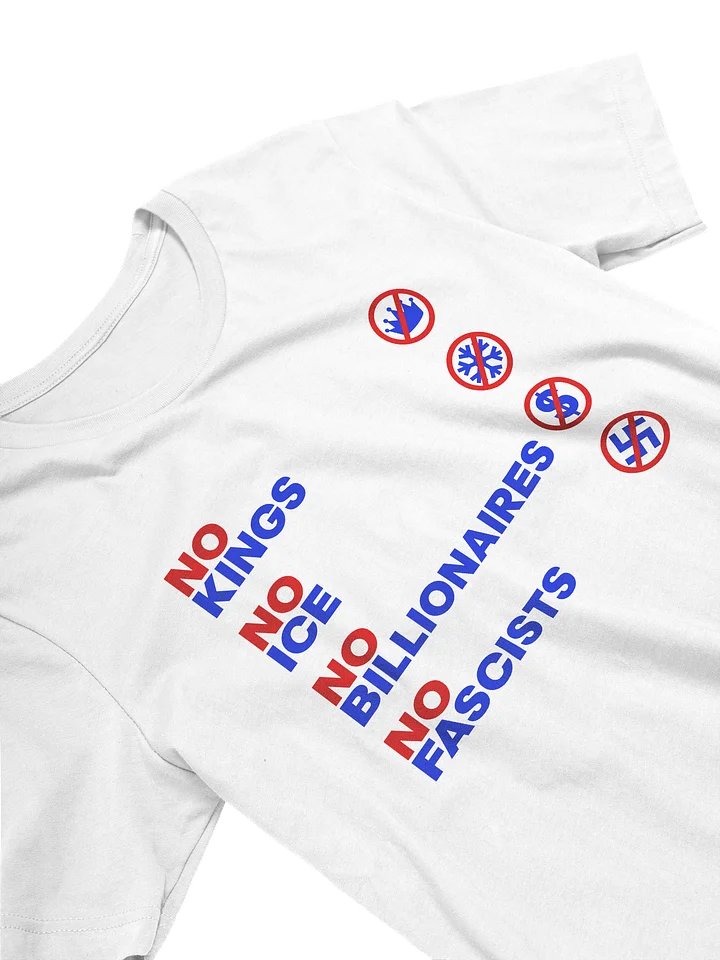 NO KINGS, NO ICE, NO BILLIONAIRES, NO FASCISTS - WOMEN'S FIT product image (2)