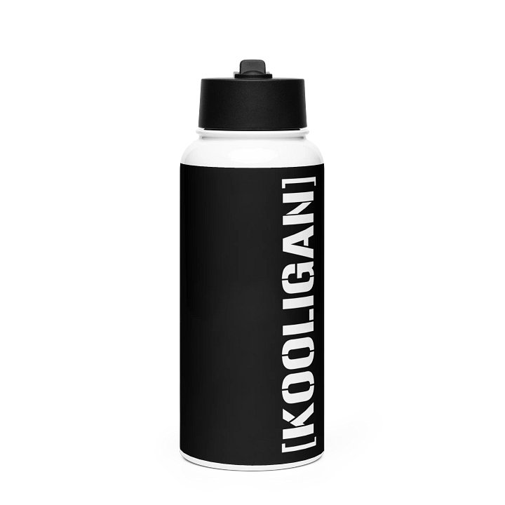 KOOLIGAN - BOTTLE - K - Stainless Steel w/Straw Lid product image (1)