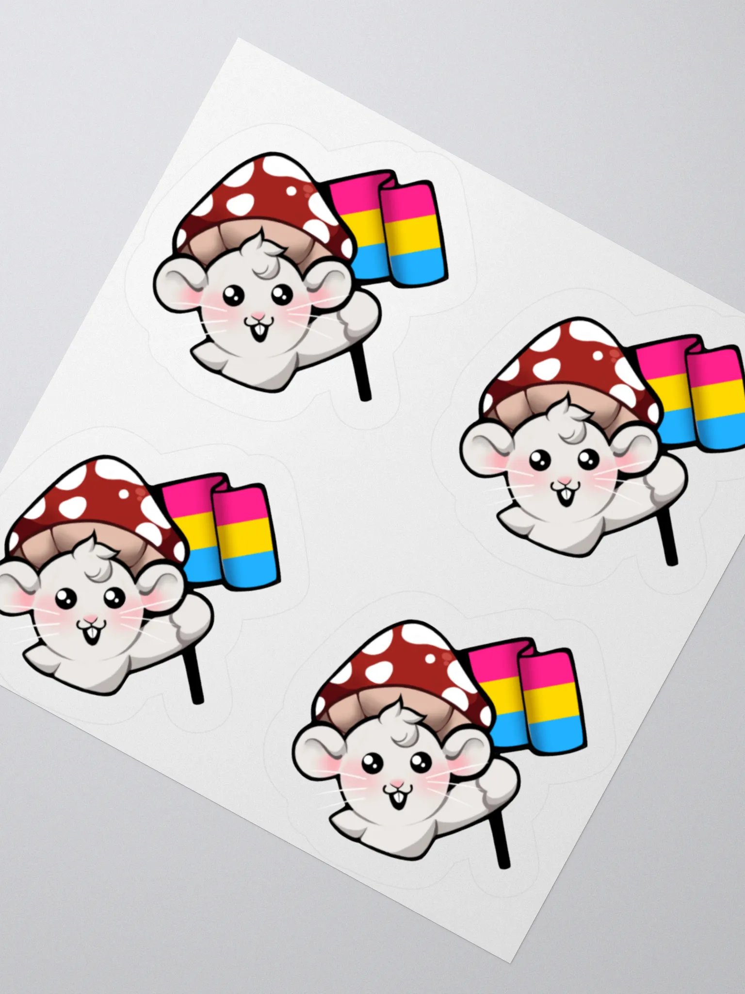Pansexual Pride Flag Stickers product image (2)