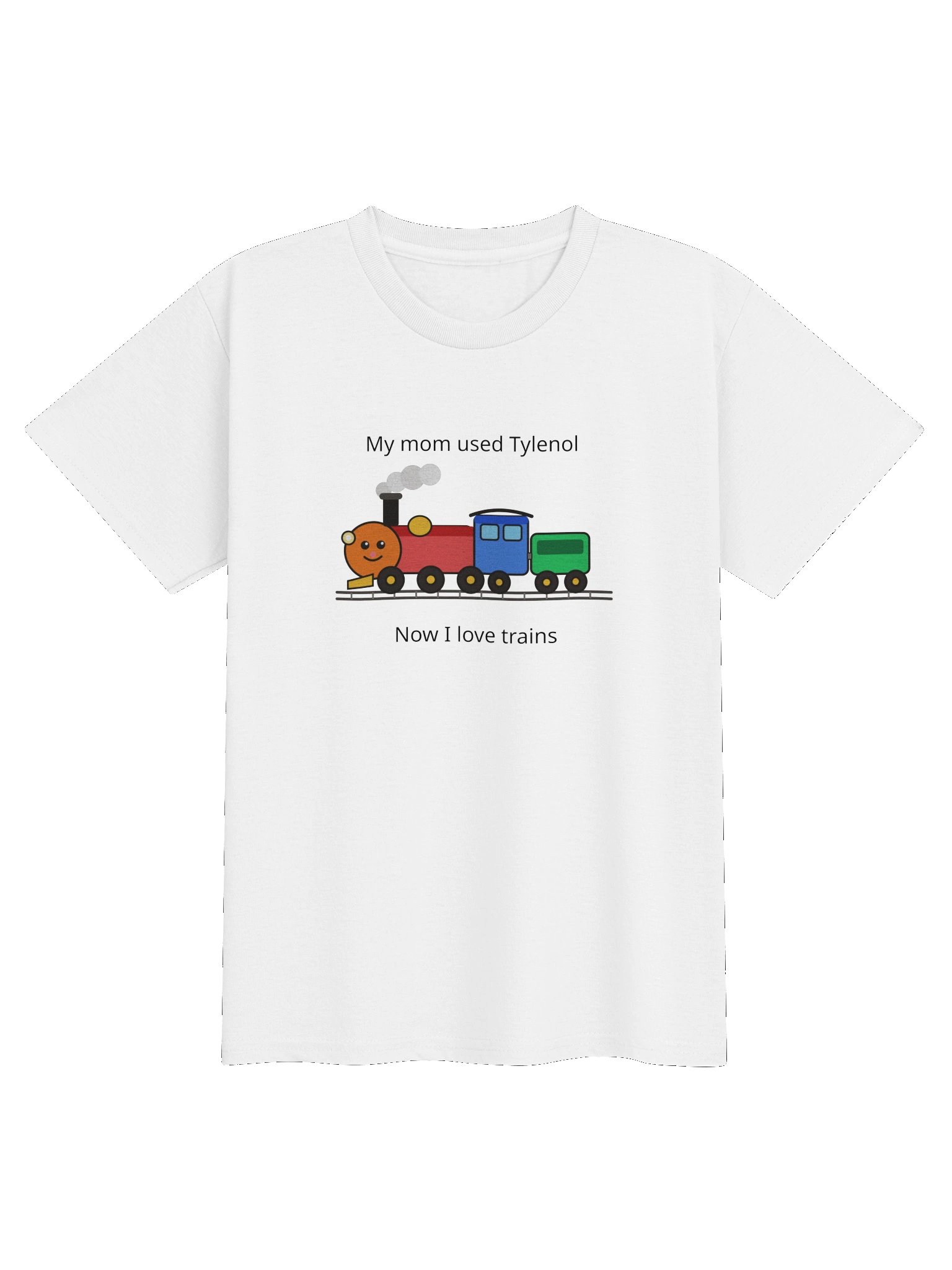 Children's Cartoon Train T-Shirt product image (1)