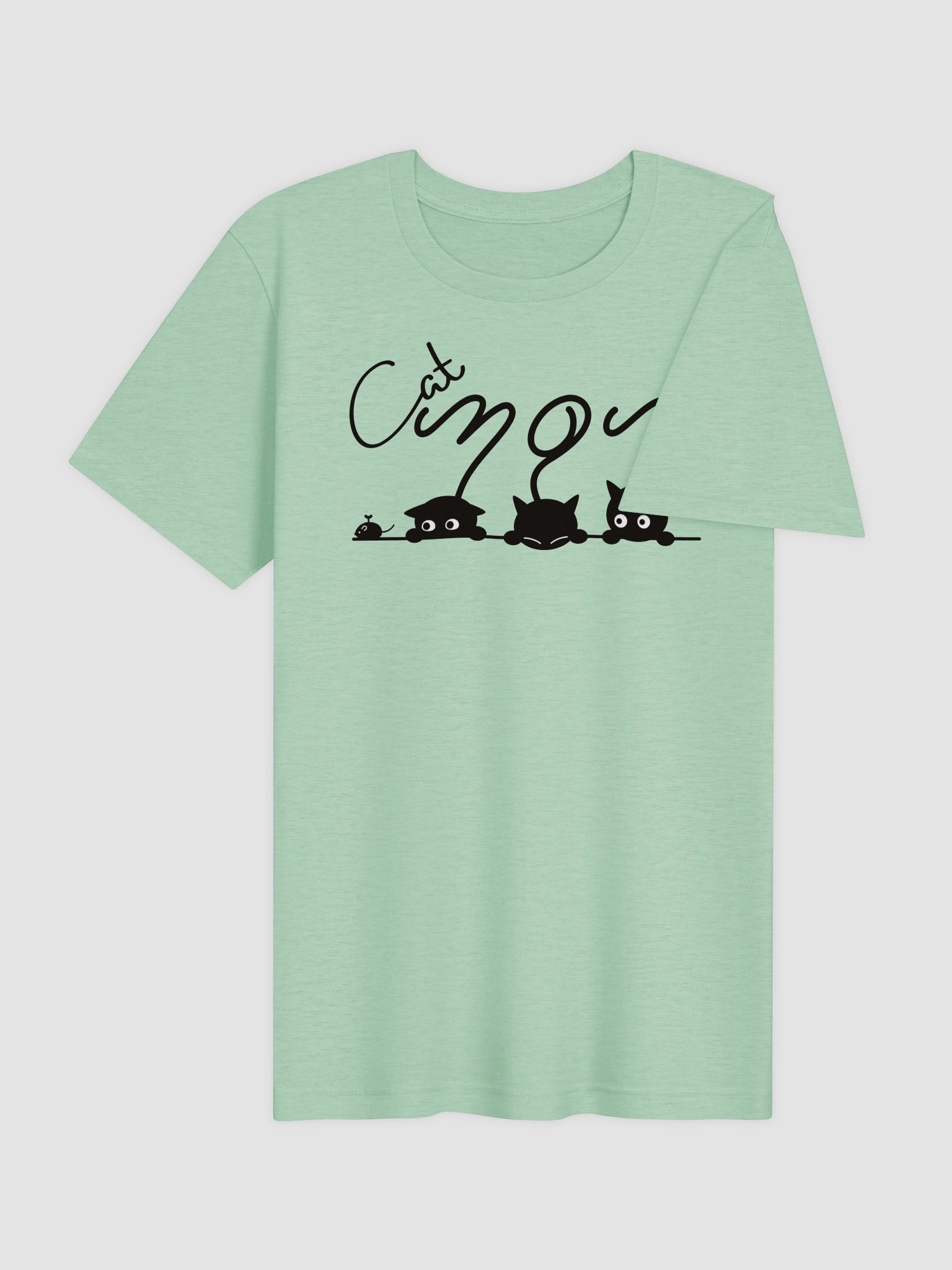 Cat Mom 1 - Unisex Adult Super Soft Lightweight T-shirt product image (6)