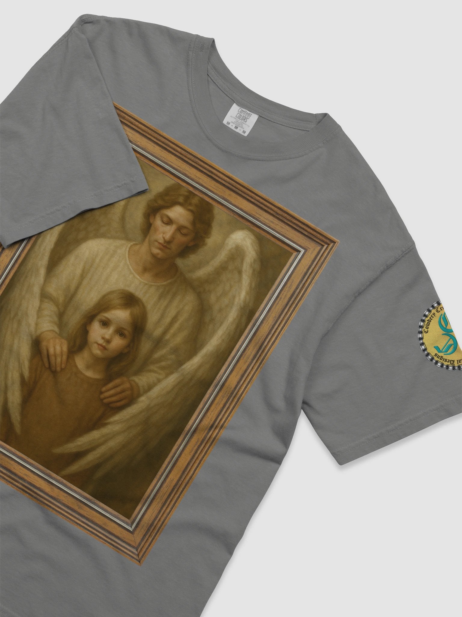 Angels Watch Over Them (Female) Comfort Colors Garment-Dyed Heavyweight T-Shirt Colors (3) product image (35)