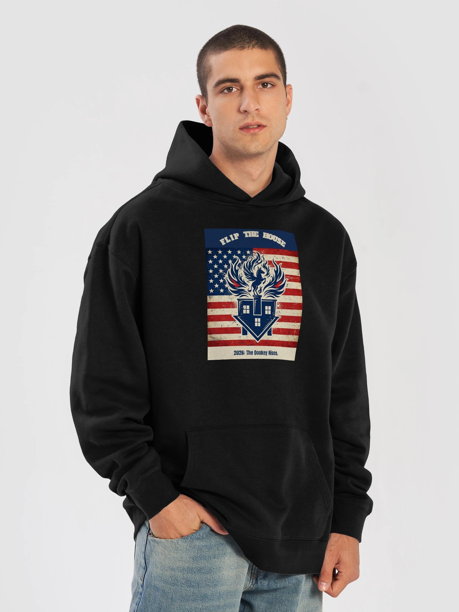 Flip the House Hoodie (Bold Title) product image (13)