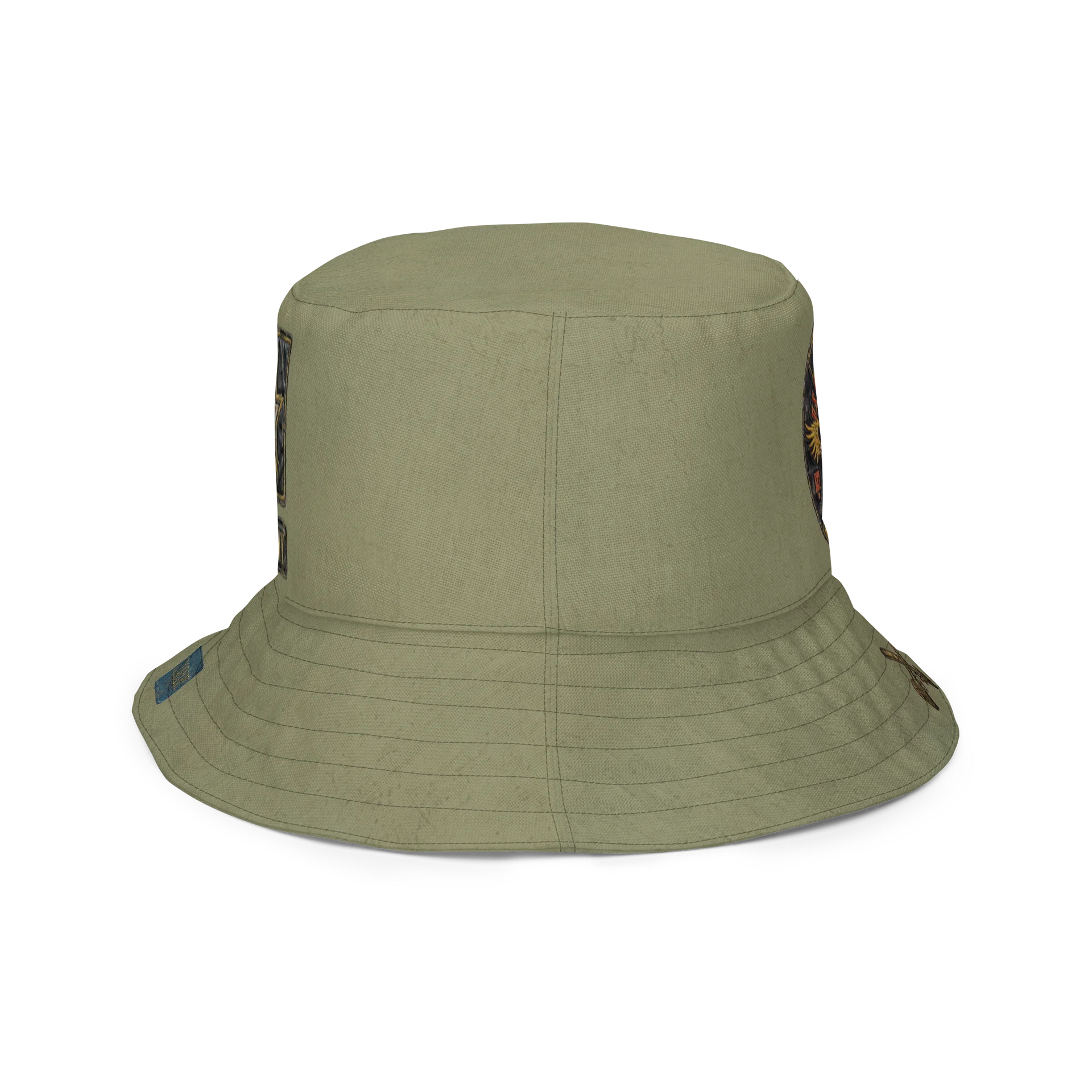 OD, Faded, USCRA Logo'd Reversible Bucket Cap product image (6)