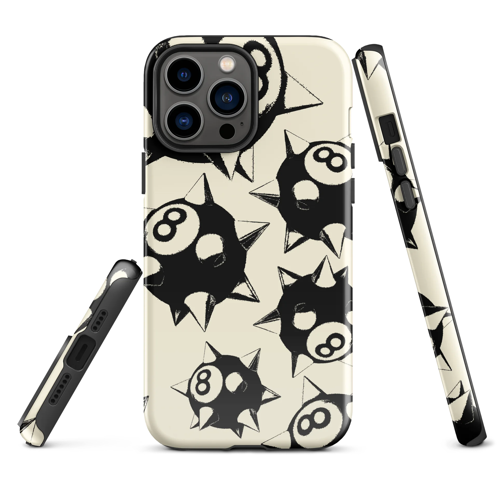 The Spiked 8 Ball iPhone Case product image (2)