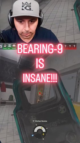 BEARING-9 IS INSANE!!! #rainbowsixsiege #rainbowsix #r6 #r6s #gaming