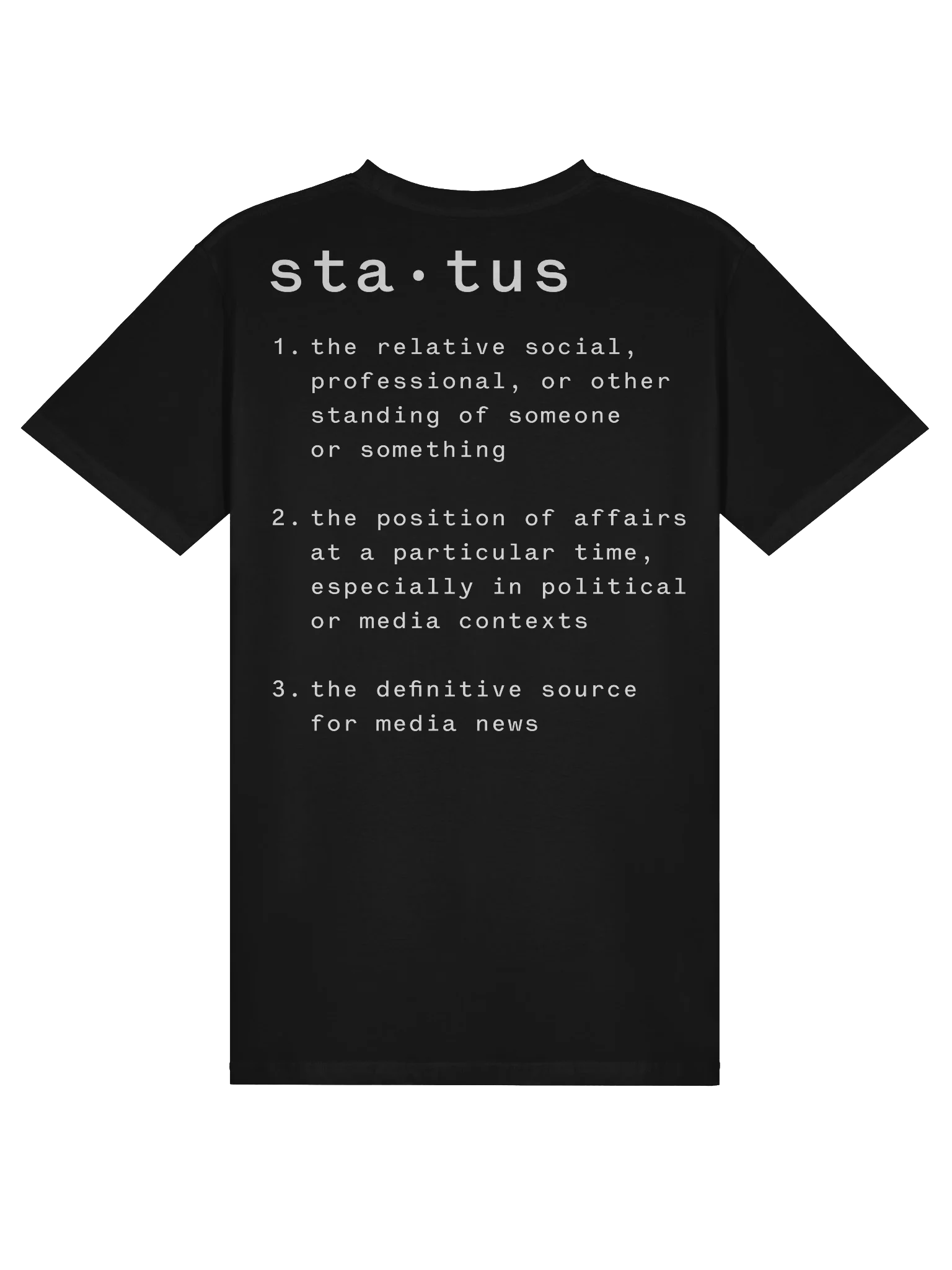 The Lexicon Shirt (Black) product image (2)
