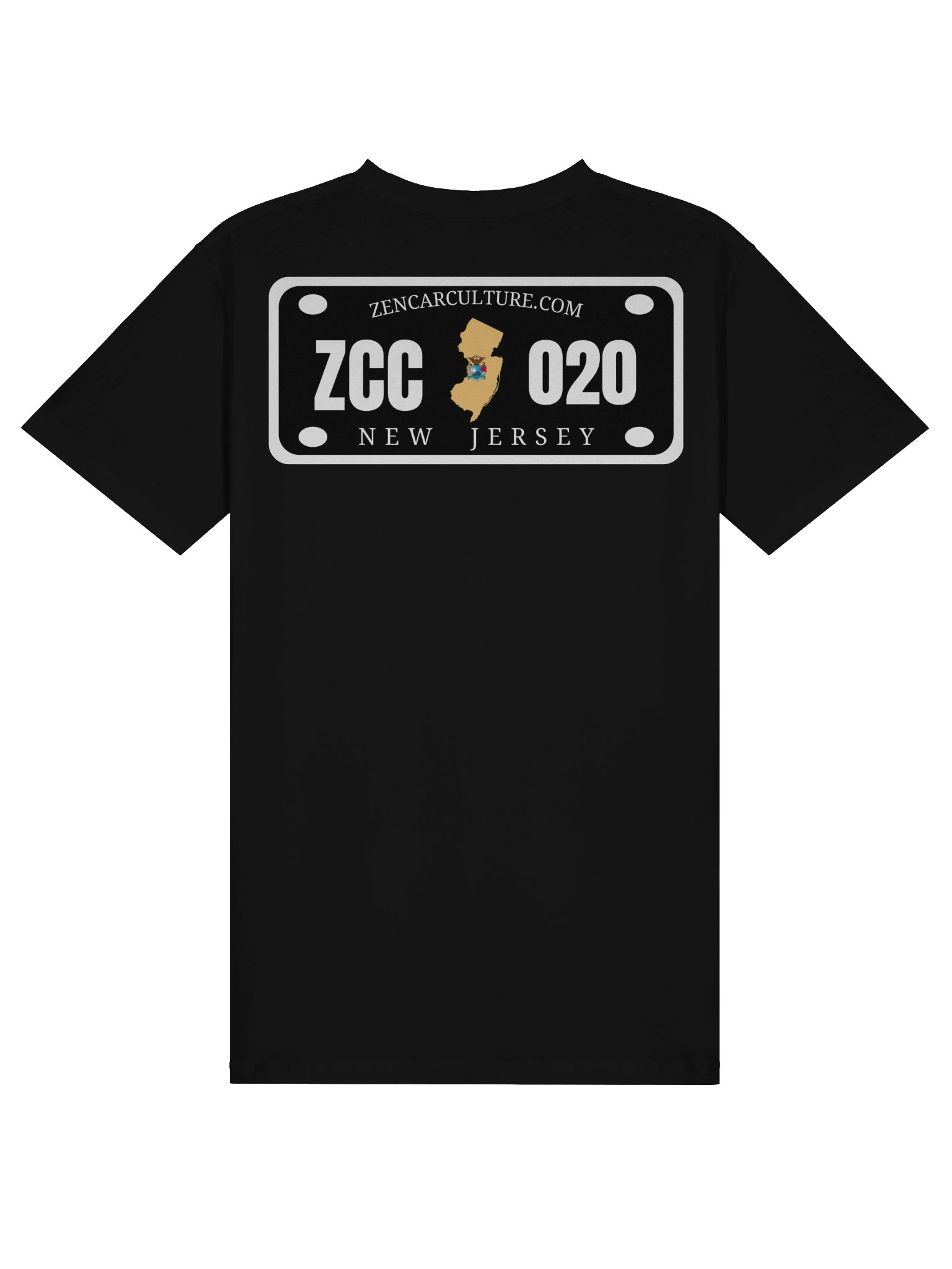 ZCC New Jersey License Plate Premium Tee product image (1)