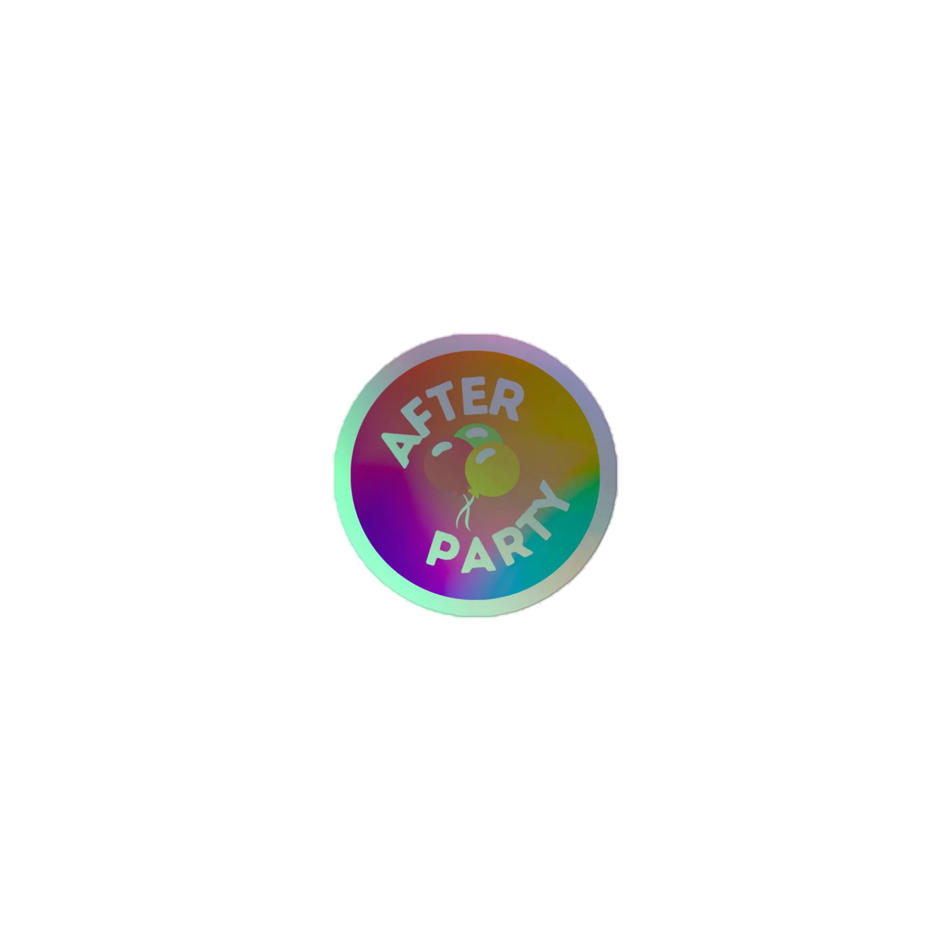 After Party Shiny Sticker product image (1)