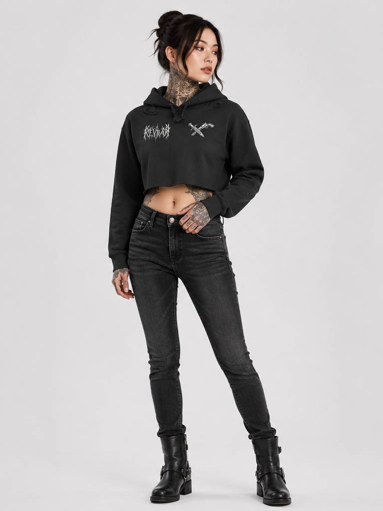 Deadwood Crop Hoodie product image (2)