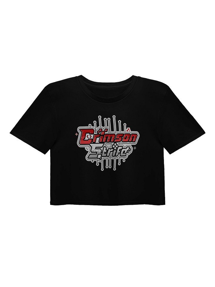 CrimsonStrife Circuit Logo Women's Crop Top product image (1)