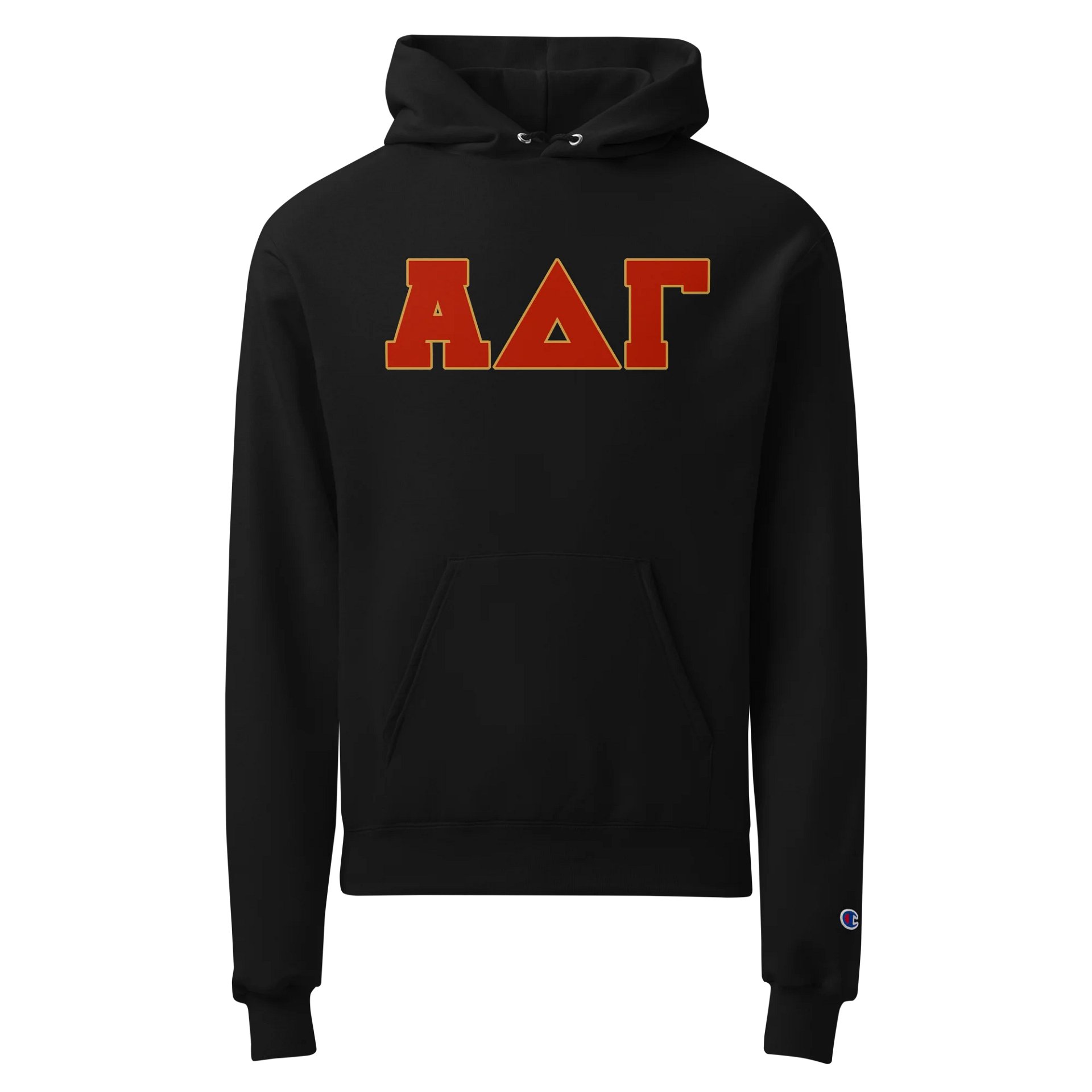Champion - Alpha Delta Gamma Letter Hoodie product image (1)