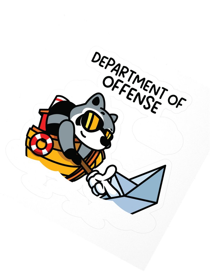 Department of Offense Sticker product image (2)