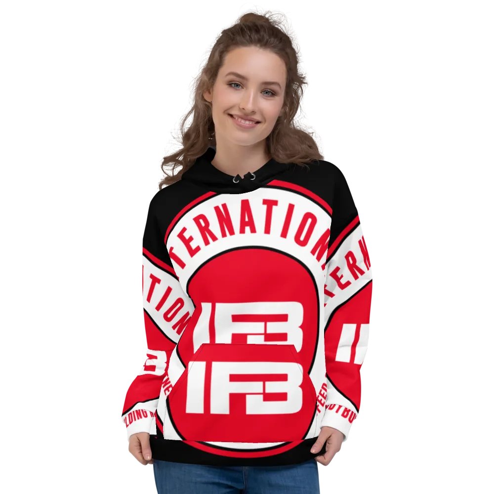 IFBNewsfeed.Org's All-Over Print Recycled Unisex Hoodie product image (3)
