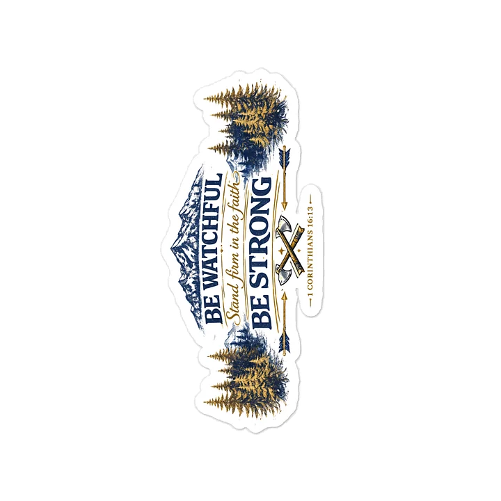 Mountain Strong Kiss-Cut Vinyl Decals product image (2)
