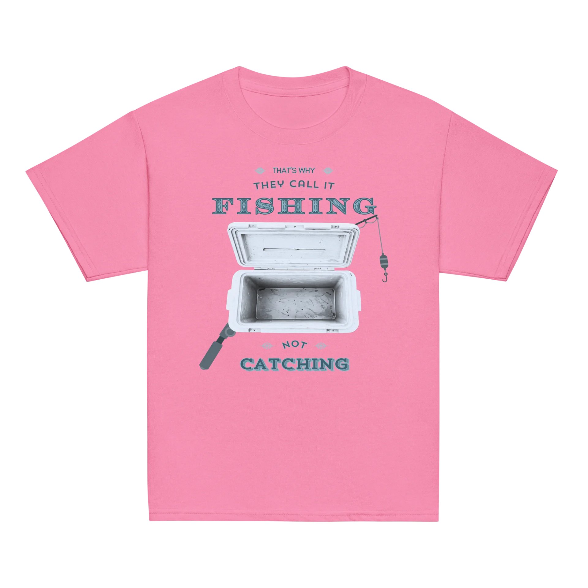 Fishing Not Catching - Funny Fishing Shirt With Empty Cooler product image (15)