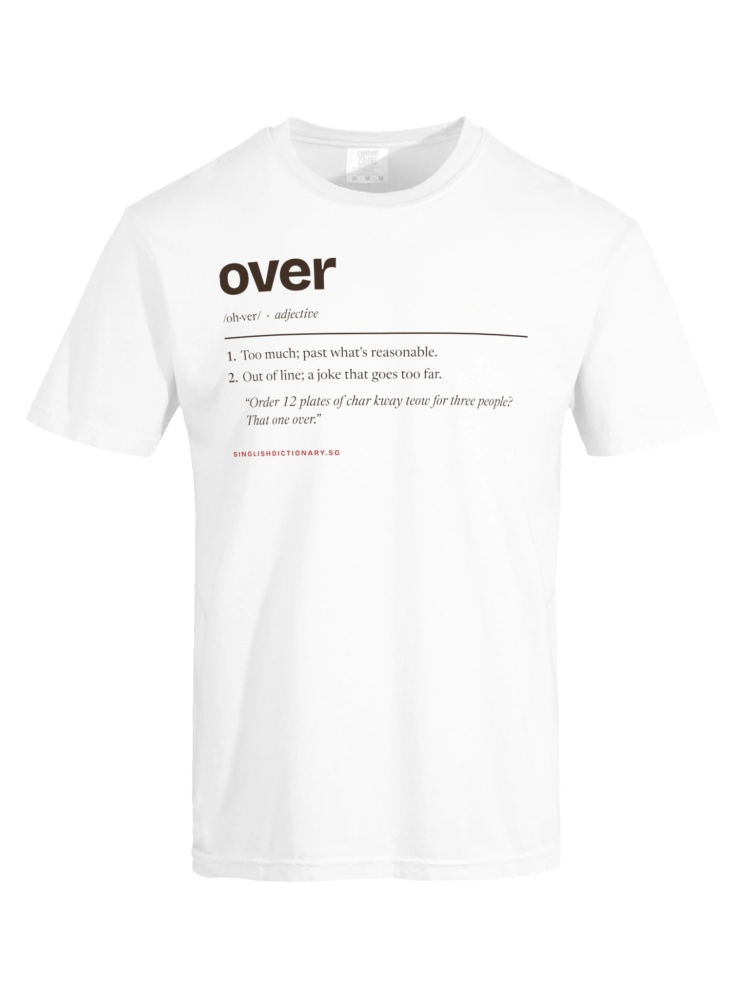 over T-shirt product image (6)