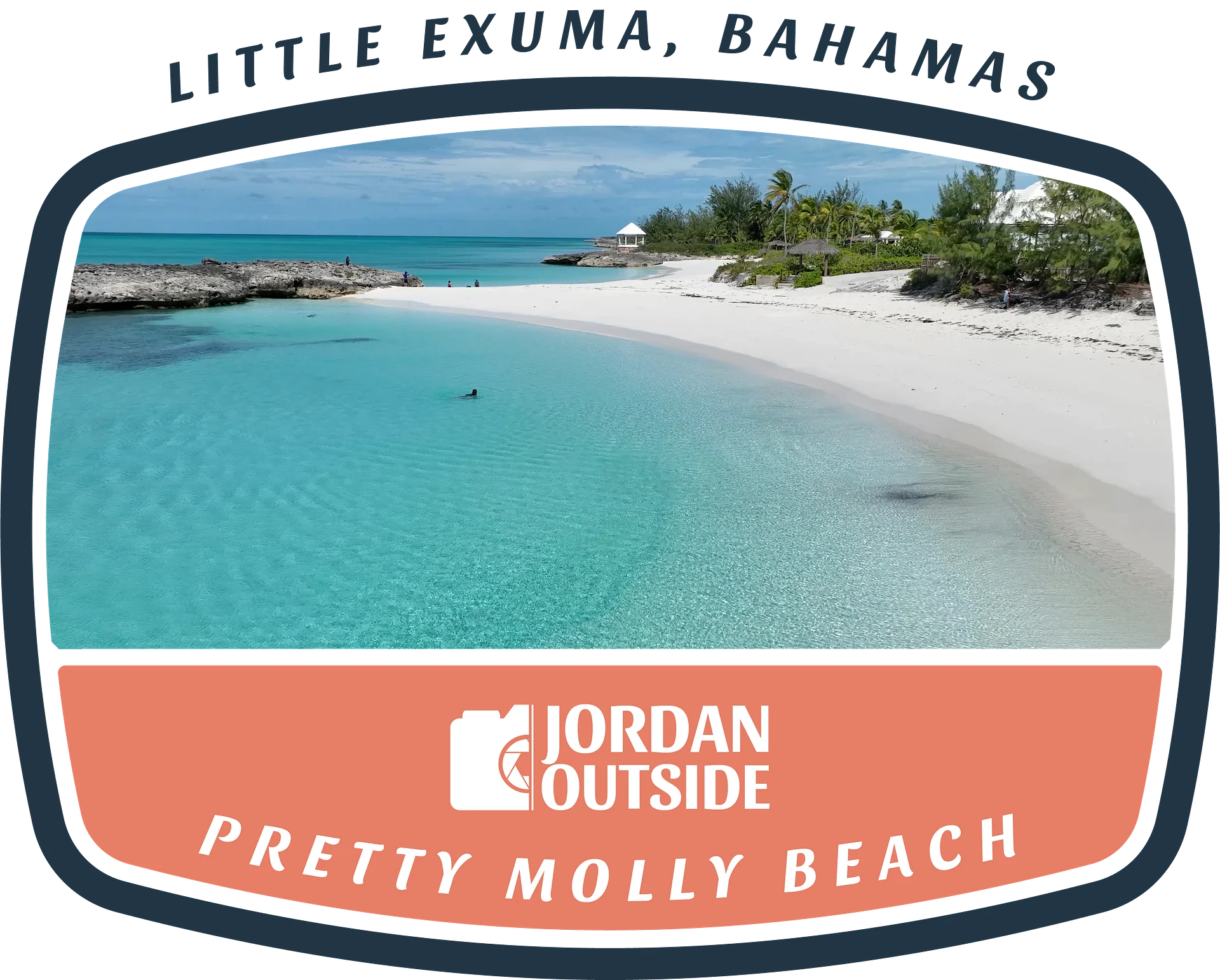 Pretty Molly Beach, Little Exuma, Bahamas (Light Edition) product image (2)
