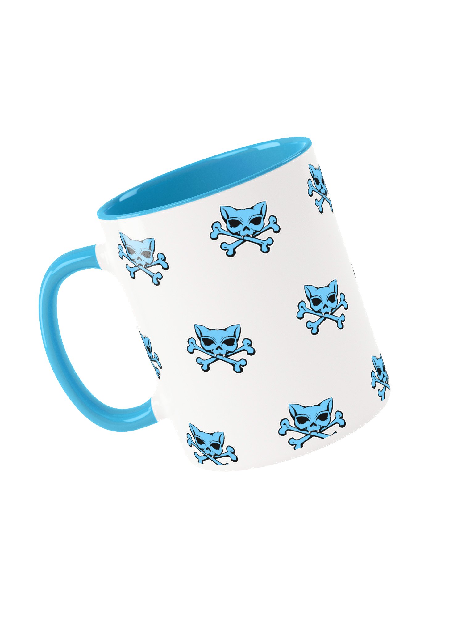 Blue Kat Skull Mug product image (23)
