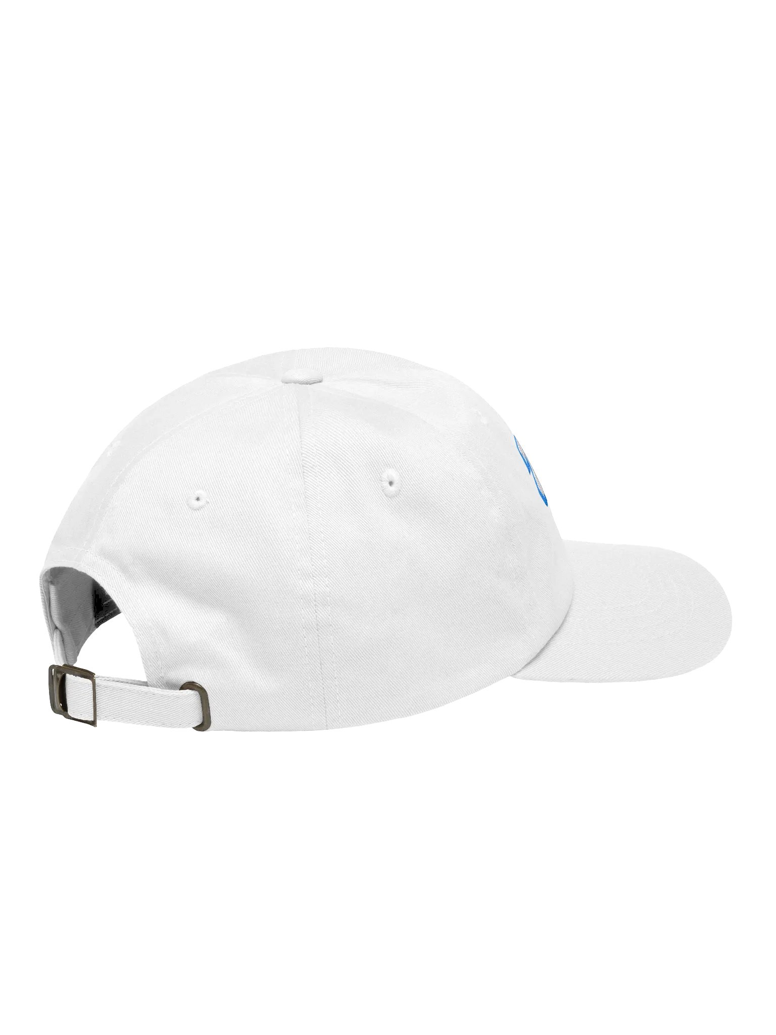 ZAMN Invisi-Logo Dad Hat: White product image (8)