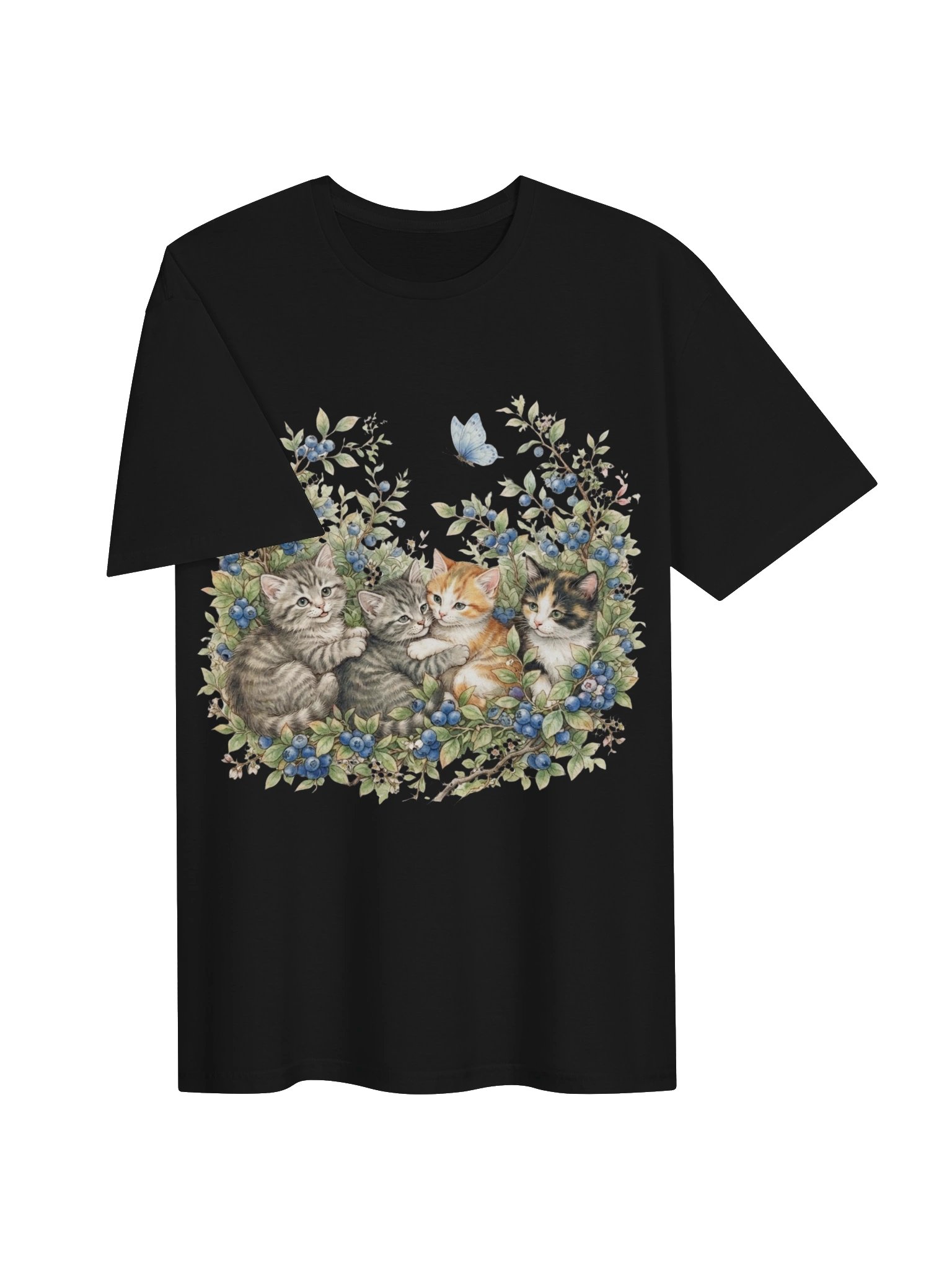 Vintage Botanical Cat Design product image (6)