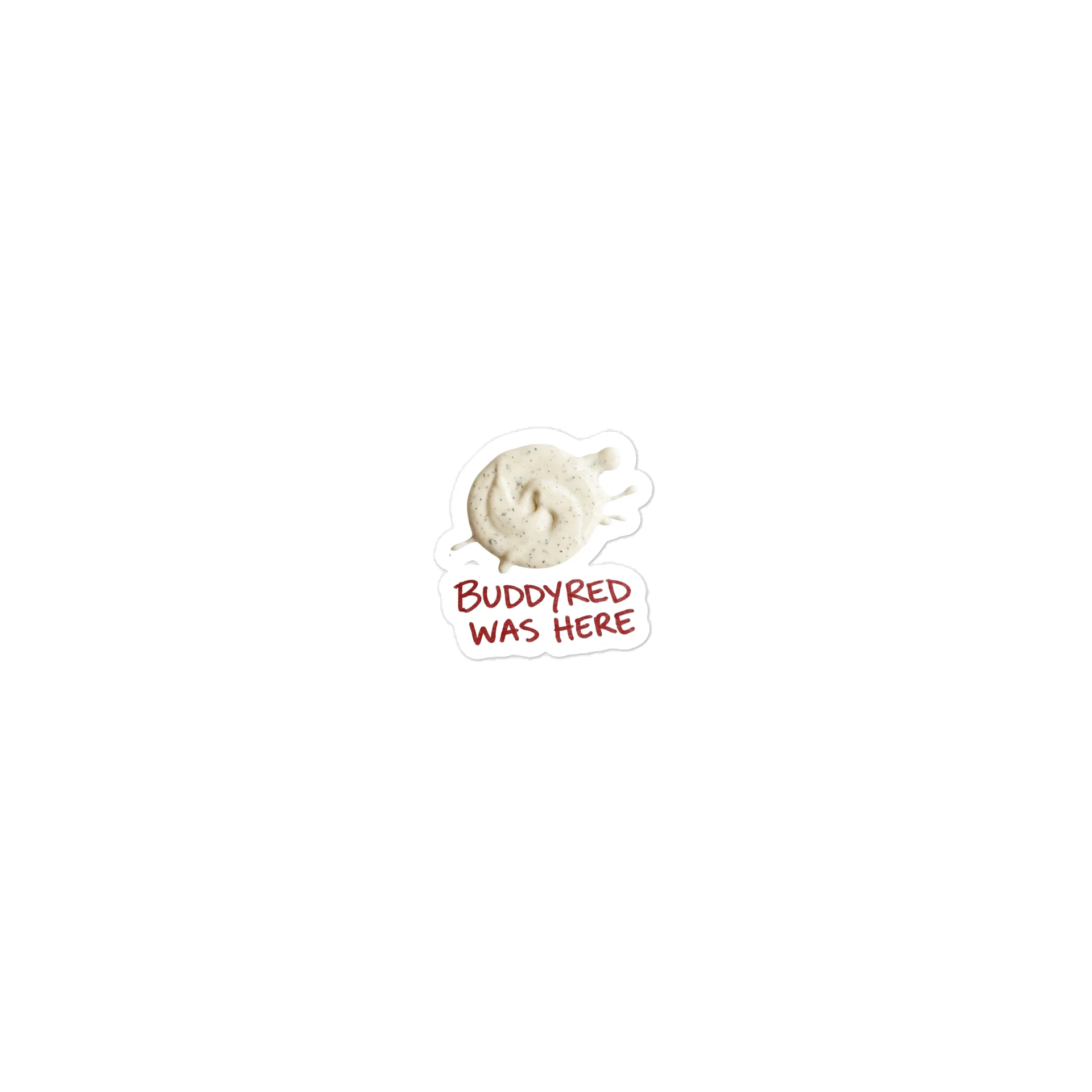 Ranch Splatter Die-Cut Sticker product image (1)