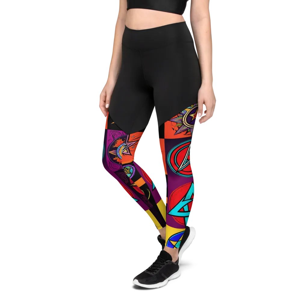 Symbology Black Top Leggings with Pocket product image (4)