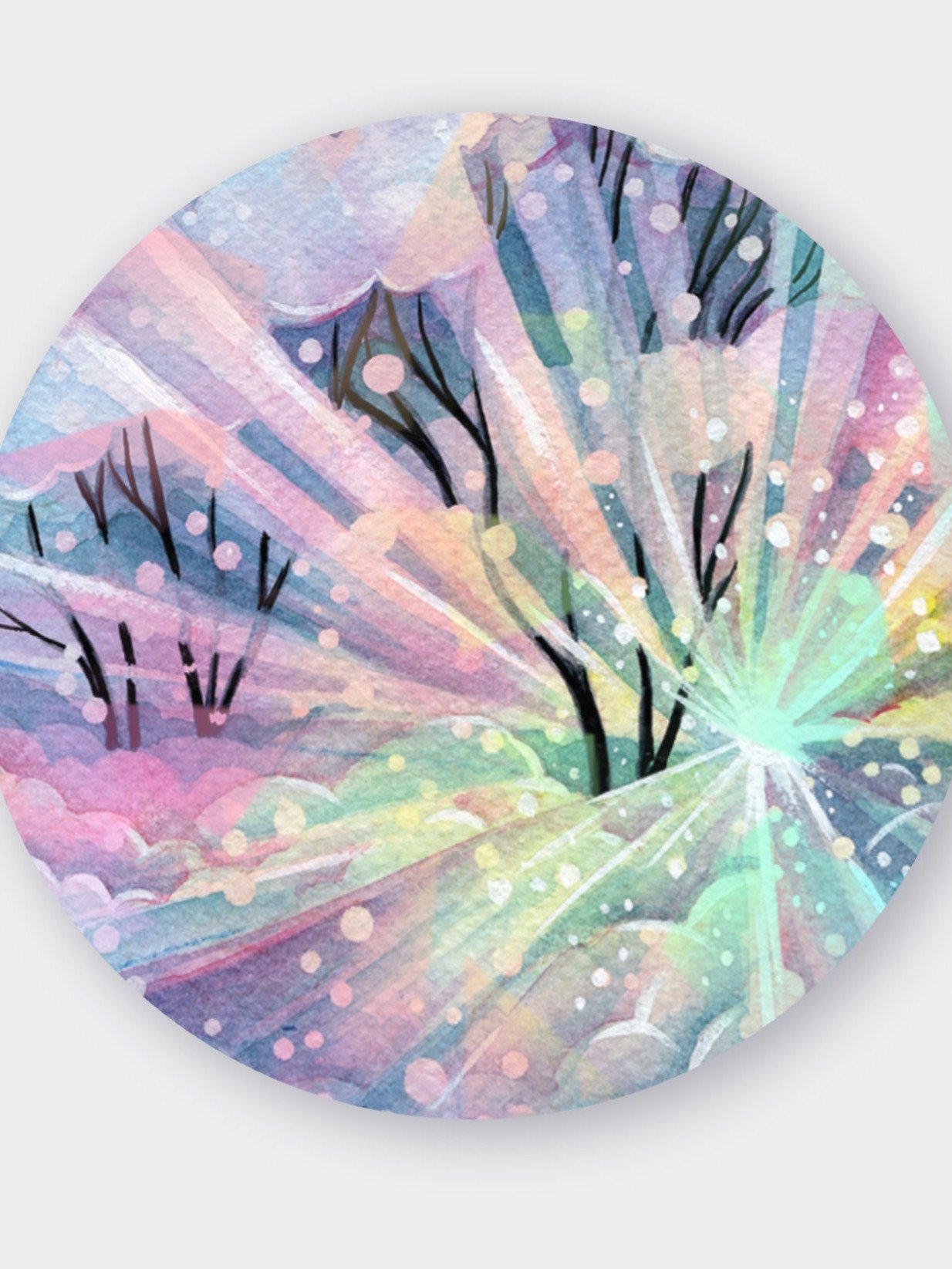 Cloud Forest ∙ Sticker product image (1)