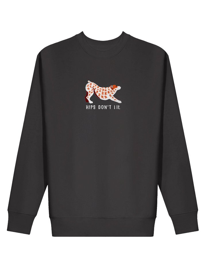 Hips Don't Lie Sweatshirt (Embroidered) of an Australian Cattle Dog(Red Heeler) product image (9)