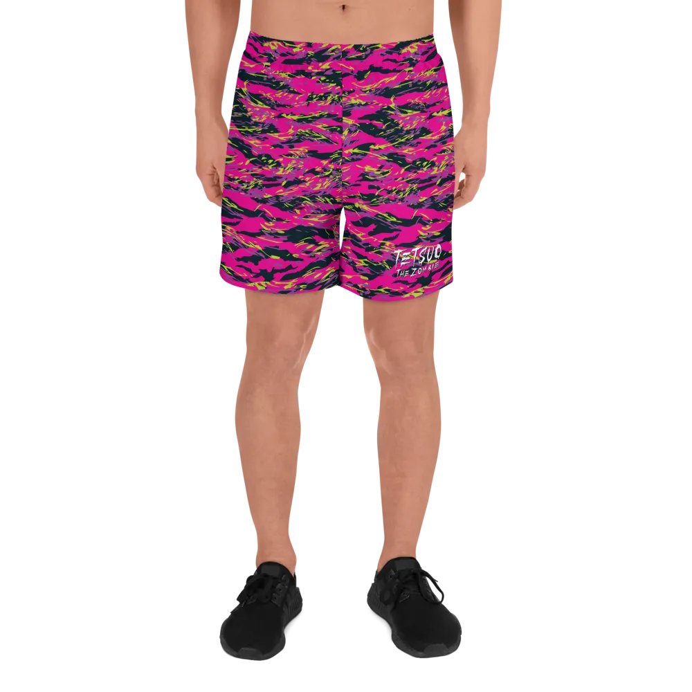 Pink Camo Athletic Shorts product image (6)