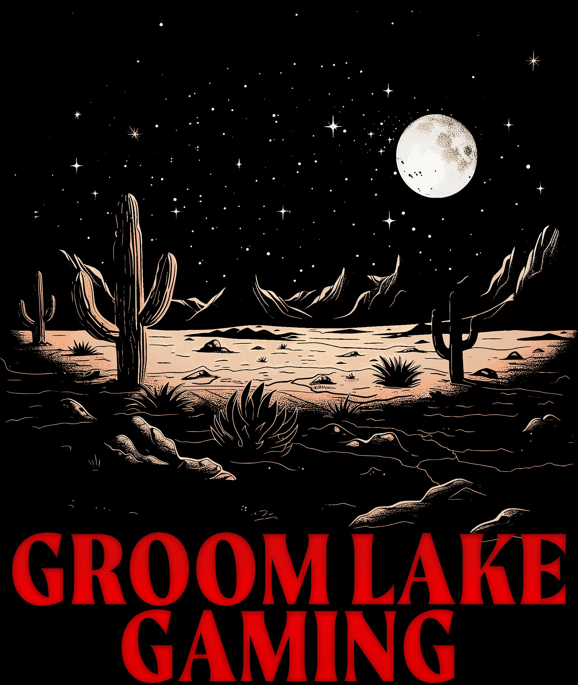 Groom Lake Gaming Scenery Unisex Sweatshirt product image (6)