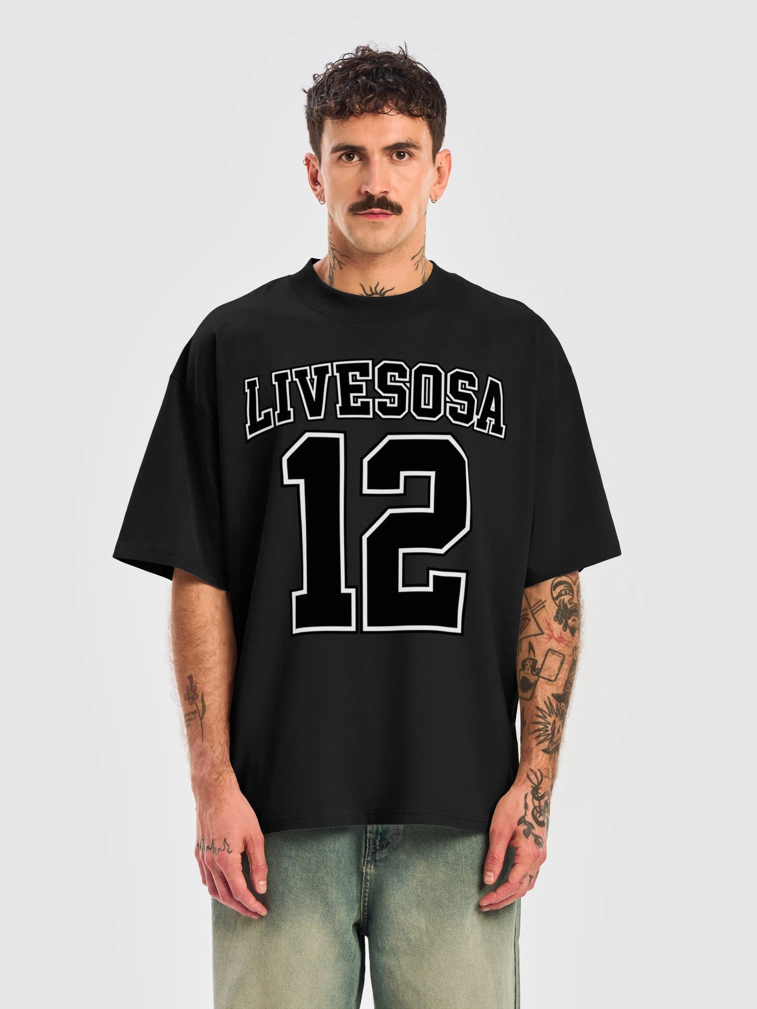 LIVE x STGH Oversized Tee product image (5)