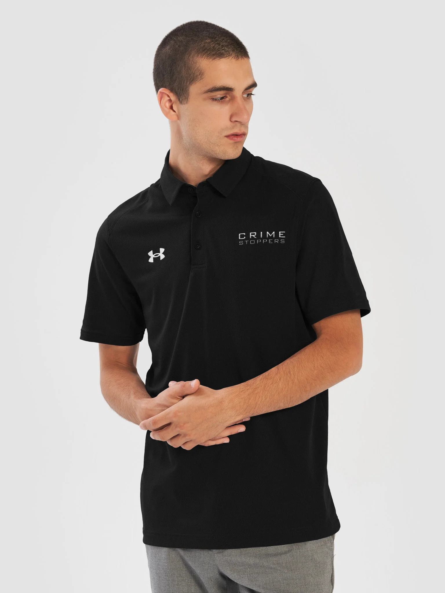 Crime Stoppers Under Armour Polo product image (18)